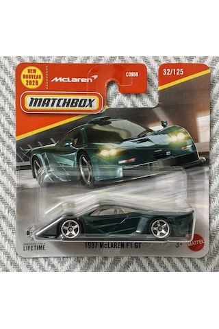 2026 Case Matchbox 1997 Mclaren F1 Gt Yeşil 2026 Case Matchbox 1997 Mclaren F1 Gt Yeşil