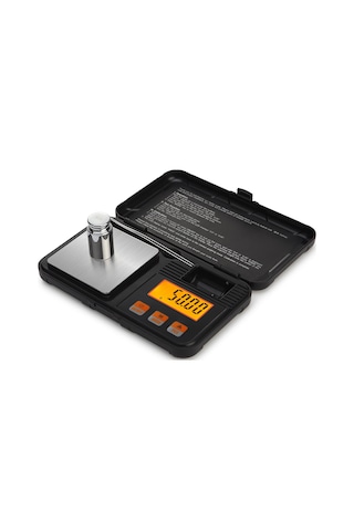 Yüksek Hassasiyetli Profesyonel Dijital Miligram Ölçeği 200g/0.01g Taşınabilir Mücevher