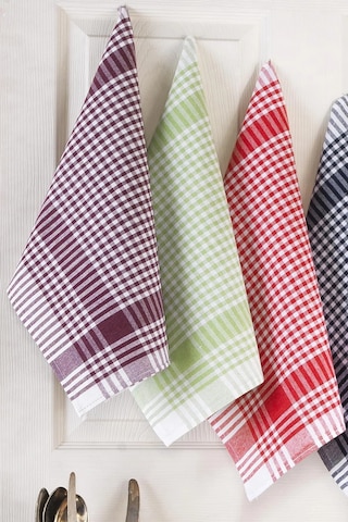 8 Adet Pötikareli Mutfak Kurulama Bezi 50x70 Cm