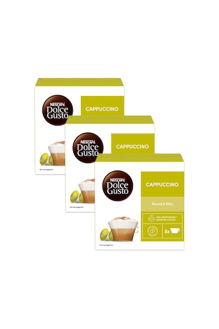 Nescafe Dolce Gusto Cappuccino Kapsül Kahve 3 x 16'lı