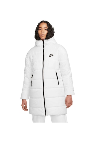 Nike Sportswear Classic Puffer Therma-fit Bol Kesimli Kadın Parkası Beyaz