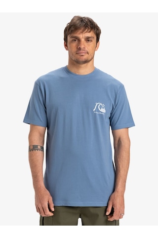Quiksilver Evo Orıgınal Bs Ss Tee Erkek Tişört Eqyzt08039-qk.blq0 Mavi