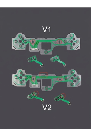 Ps5 İç Film V1 Flex Bdm-010 Uyumlu Playstation 5 Kol Tamir Yedek Parça Renkli