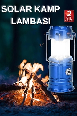 Kamp Lambası El Feneri Askılı Büyük Boy Usb Şarjlı Işıldak Diğer