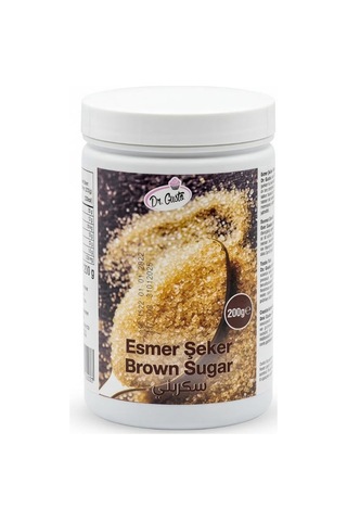 Esmer Şeker 200 Gr Pastacılık Ve Tatlı Tarifleri İçin Doğal Aromalı Kahverengi Şeker