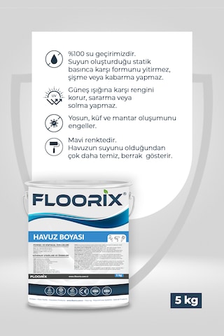Floorix Havuz Boyası 5 Kg