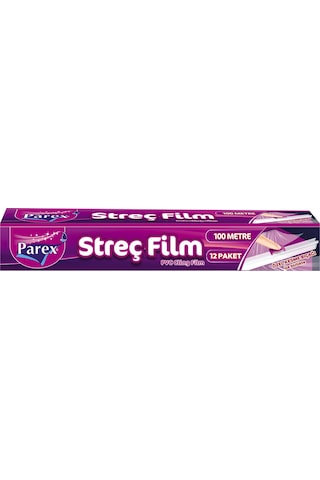 Kesme Bıçaklı 100m Streç Film 12'li Paket Diğer