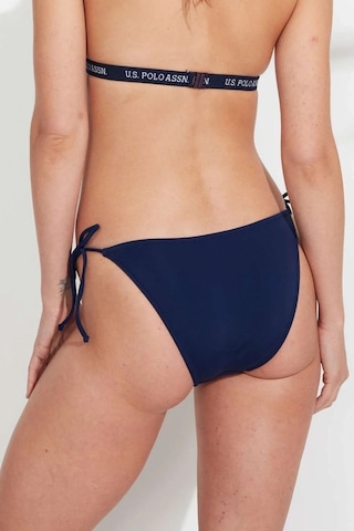 U.S. Polo Assn. Kadın Lacivert İpli Bikini Alt Lacivert