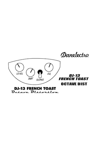 Danelectro Dj-13 Frenc Toast Octava Distortion Pedalı