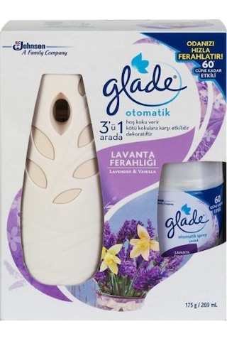Glade Otomatik Sprey Sistem + Yedek Lavanta Ferahlığı 269 ML