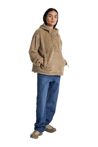 Burton Burton Lemma Fleece Pullover Kadın Kahverengi Sweatshirt 3528 Kahve
