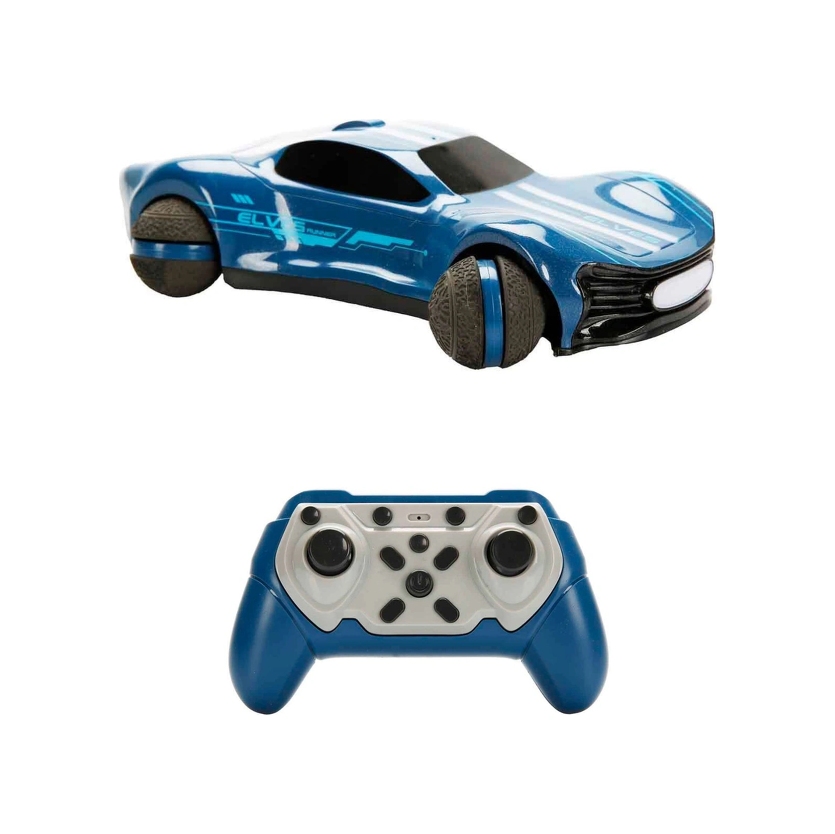 Rc Drift Araba Mavi 360 Dönüşlü, Işıklı Ve Usb Şarjlı Mavi
