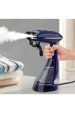 Elmpaly Pancerka 1 Adet Mavi Taşınabilir El Tipi Kıyafet Ütüsü 1500w Hızlı Isınma Büyük Hazne