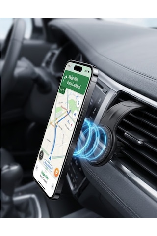 Manyetik Araç Telefon Tutucu 360 Derece Döner Güçlü Mıknatıslı Stand Standart