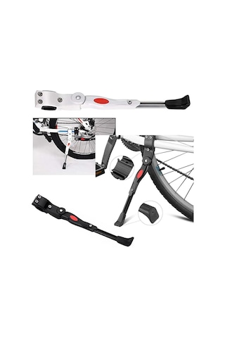 Bisiklet Arka Park Destek Ayağı Kelepçeli Alüminyum Ayak