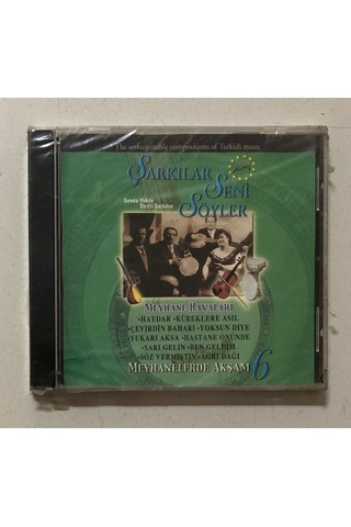 Şarkılar Seni Söyler Meyhanelerde Akşam 6 Cd Orjnal Dönem Baskı Cd