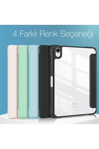 Dux Ducıs İpad Mini 6 2021 Ve Mini 7 2024 Kılıf Kalem Yerli Toby Series Kılıf- 5775 Tablet Kılıfı