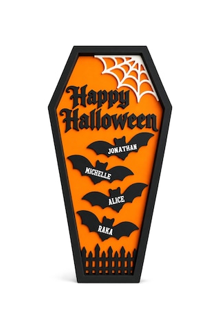 Happy Halloween Dekoratif Masa Ve Duvar Süsü Cadılar Bayramı Parti Dekoru 55756293