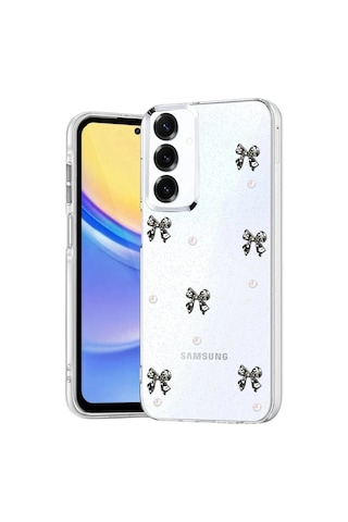 Mey İthalat Samsung Galaxy Uyumlu A24 4g Fiyonk Desenli Kapak - Desen 8