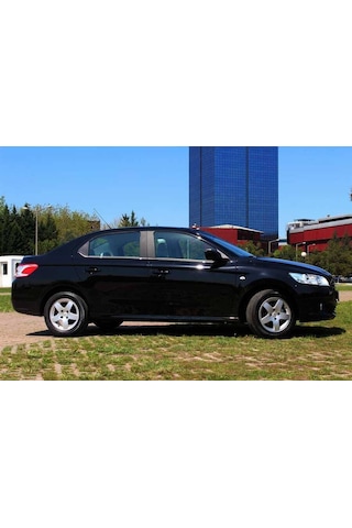 Peugeot 301 Sedan Krom Cam Çıtası 6 Parça 2012 ve Sonrası