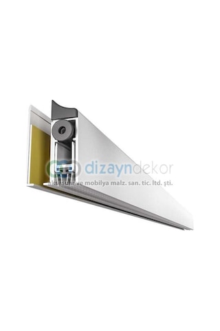 Cam Glass Kapı Altı Giyotin 1130 Mm