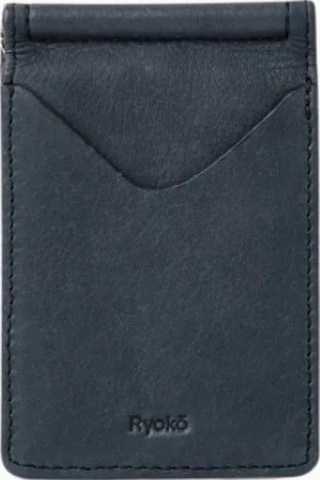 Ryoko Jones Clip Wallet 2.0 Japon Deri Premium Unisex Kartlık Gri 3