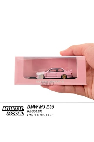 Mortal Model Bmw E30 M3 Group A Valentine's Day Limited Edition Pembe Pleksi