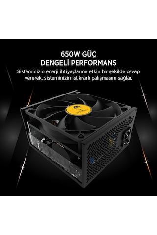 James Donkey Jdp650 Apfc 12cm 80+ Bronze 650w Psu
