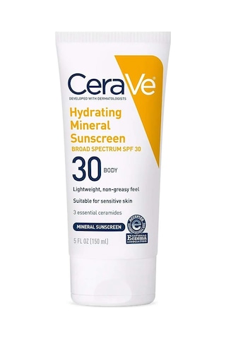 Cerave Spf30 Nemlendirici Mineral Vücut Güneş Kremi 150ml