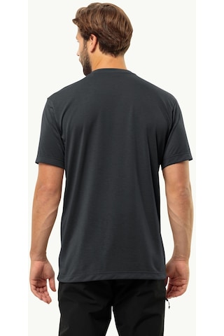 Jack Wolfskin Vonnan S/s T M Erkek T-shirt-28382-siyah Siyah