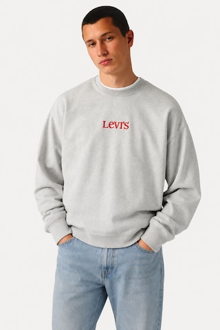 Levi's Erkek Relaxed Fıt Gri Sweatshirt- 0087a-0016