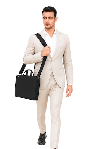 Laptop Çantası 15.6'' Evrak Çanta Tüm Markalarla Uyumlu Siyah