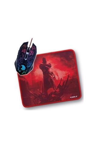 Polosmart PGM02 Oyuncu Mouse + Mouse Pad