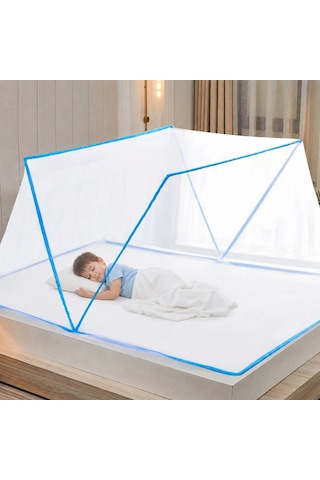 Sinek Koruyucu Cibinlik - Tül Çocuk - Bebek Portatif Kullanım 50x125cm Bx40