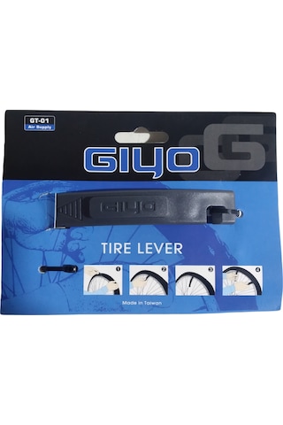 Giyo Levye Bisiklet Lastik Levyesi 3 Lü Set Tayvan Üretimi 12 Cm Siyah