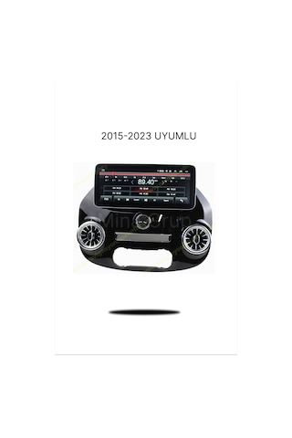 Snp Serisi Mercedes Vito 2015 İle 2023 Uyumlu 12.3 İnç Tesla Nbt Tasarım Android Multimedya Sistemi 6-128 Gb Hafıza Carplay Android Auto Ve Geri Görüş Kamerası