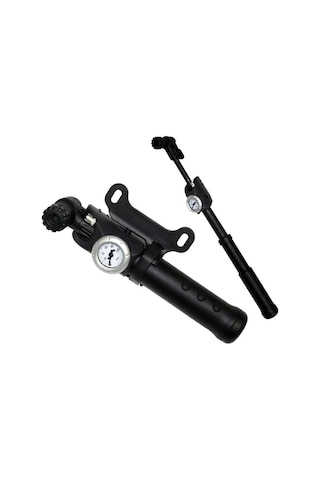 Giyo Gp-83 100psi Hortumlu Göstergeli Bisiklet El Pompası