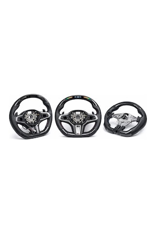 Bmw G30 G31 Karbon Spor Direksiyon Gövdesi Isıtmalı Led Ekranlı Obd Dahil Airbag Paddle Tuş Hariç