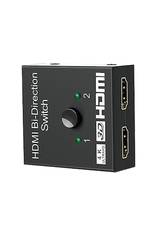 Powermaster Çift Yönlü 2 Port Hdmı Switch Splitter