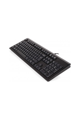 A4 Tech Kr-92, Siyah, Usb Kablolu, Türkçe Q, Multimedya, Klavye