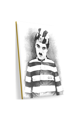 Cakasepetim Charlie Chaplin The Adventurer Kısa Filminin Ahşap Mdf Tablo