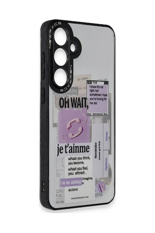 Newface - 77 - Samsung Galaxy Uyumlu S24 Plus Kılıf Mirror Desenli Kapak - Mirror - Csmo-tex - - 4 Mirror - 4