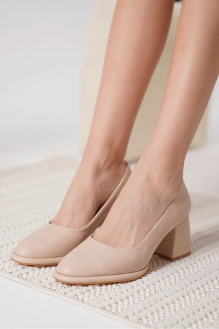 Trendella Nude Cilt Kadın Stiletto Tr18ms05d Siyah