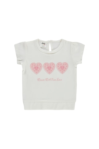 Civil Baby Kalpler Nakışlı 6-18 Ay Takım - Ekru