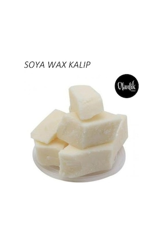 Soya Parafini Soya Wax 1Kg %100 Doğal Bitkisel Parafin Mum Yapımı (528053875)