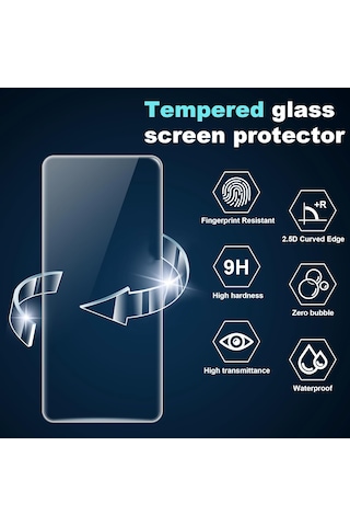 Xiaomi Poco X7 Pro Kılıf Yumuşak Silikon + Ekran Koruyucu Cam Set