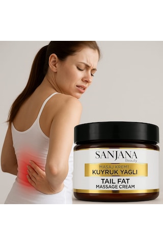 Sanjana Beauty Kuyruk Yağlı Masaj Kremi 100 Ml