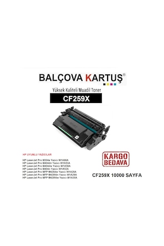 Hp Laserjet Pro M404Dn W1A53A-Cf259X Uyumlu Toner 10000 Sf.
