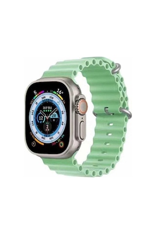 Watch Ultra 49mm Uyumlu Krd-75 Uyumlu Csk Kordon Lacivert