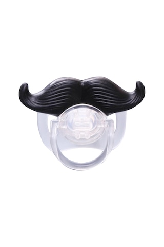 Yaozixa 6 Aylık Ve Üstü Bebekler İçin Ekşi Sakal Desenli, Bpa'sız, Gıda Kalitesi Silikon Emzik